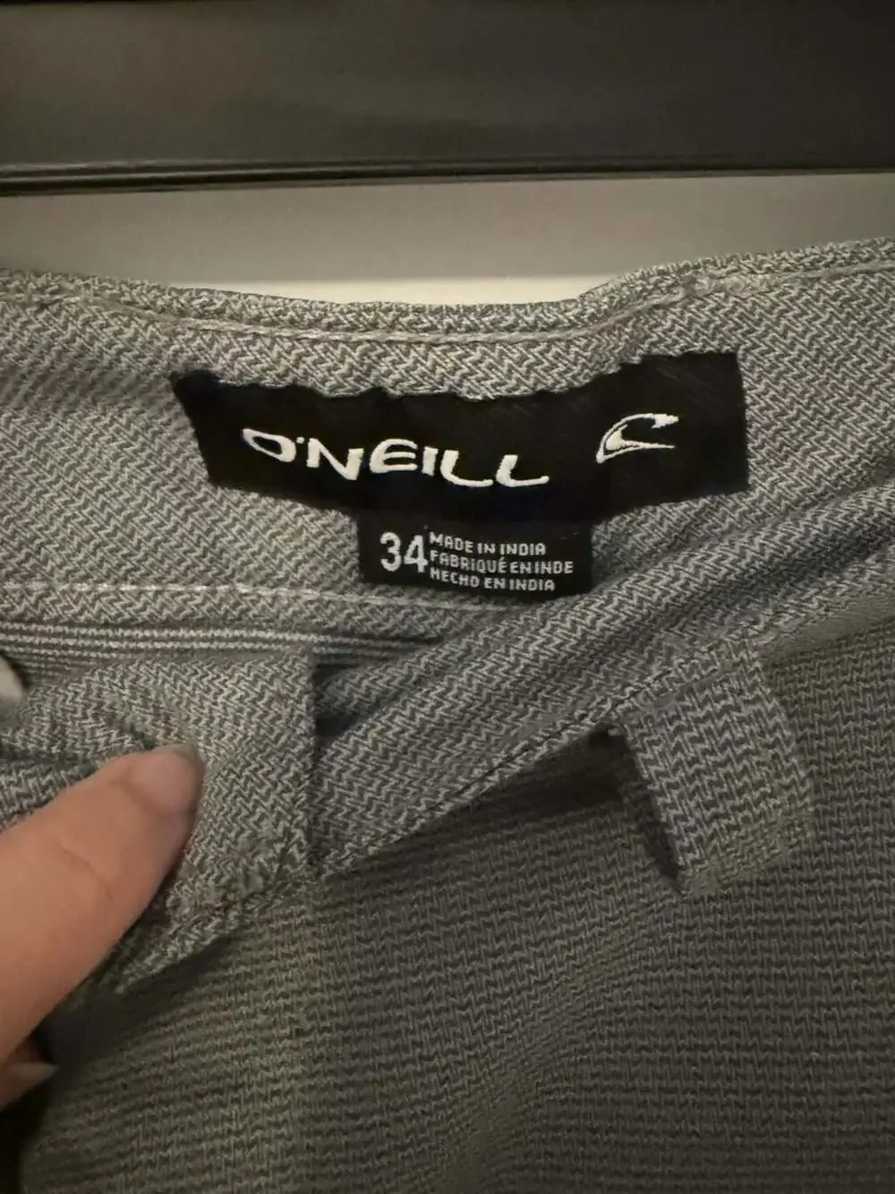 O'Neill Men's Stretch Hybrid Walk Shorts Gray